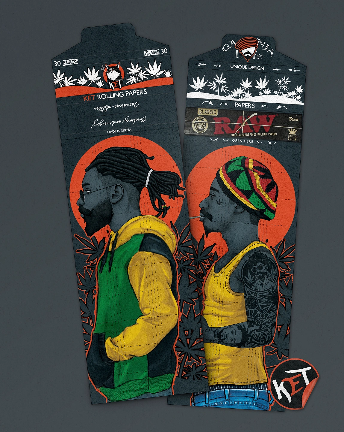 Label design Mockup 4